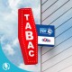 Enseigne carotte Tabac Loto