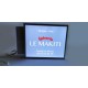 Enseigne drapeu lumineux LED carrée