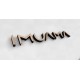 Lettres en bois découpées au laser