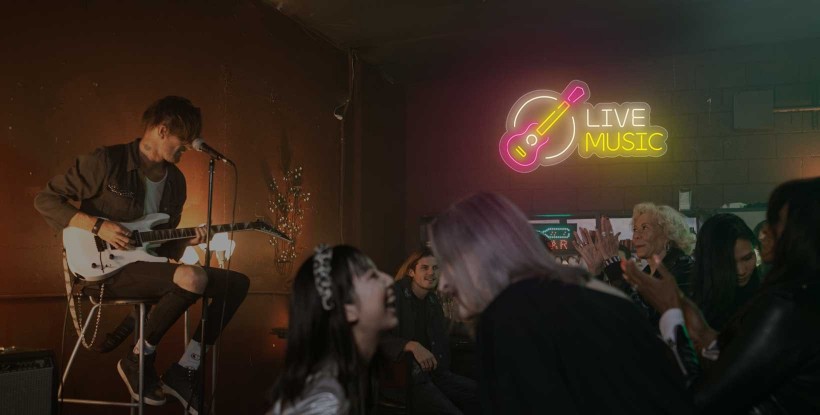 Neón 'LIVE MUSIC'