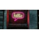 Néon Lettres Hello