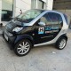 Flocage publicitaire sur smart 