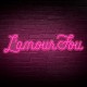 Néon de mariage L'amour Fou