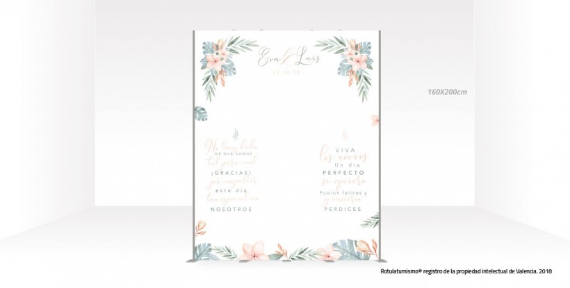 Photocall Pastel Fleuri