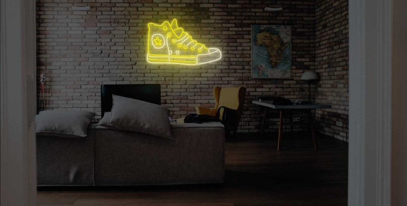 Néon Botte Converse
