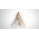 Lettres en bois