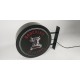 Enseigne drapeau ronde dibond led