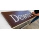 Enseigne de dibond personnalisee 