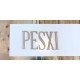 Lettres en bois