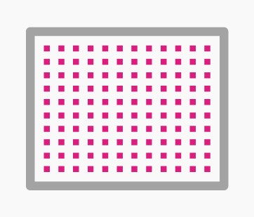 P5 (5 mm entre les pixels)